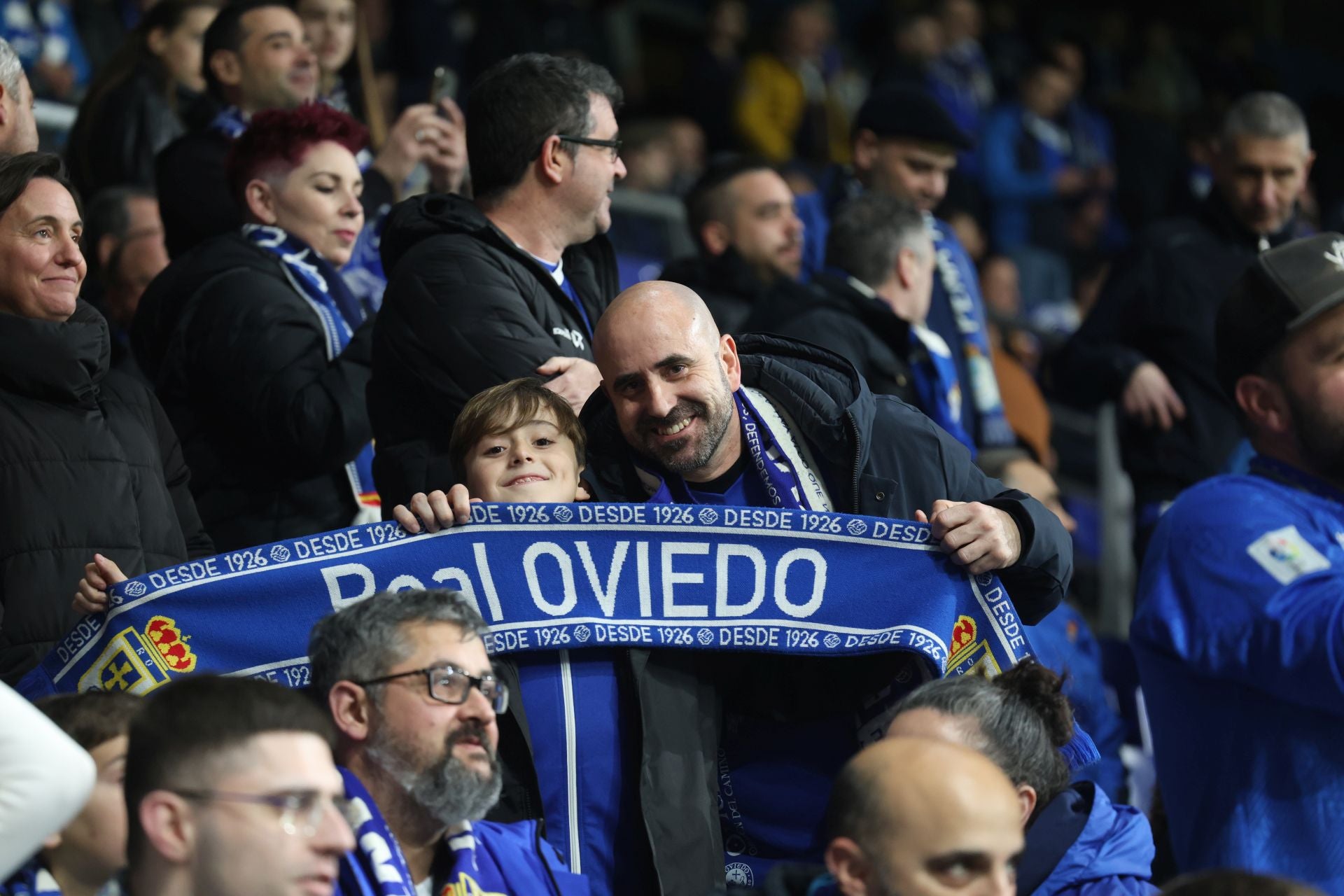 ¿Estuviste viendo el Real Oviedo - Sporting de Gijón? ¡Búscate en las fotos del Tartiere!