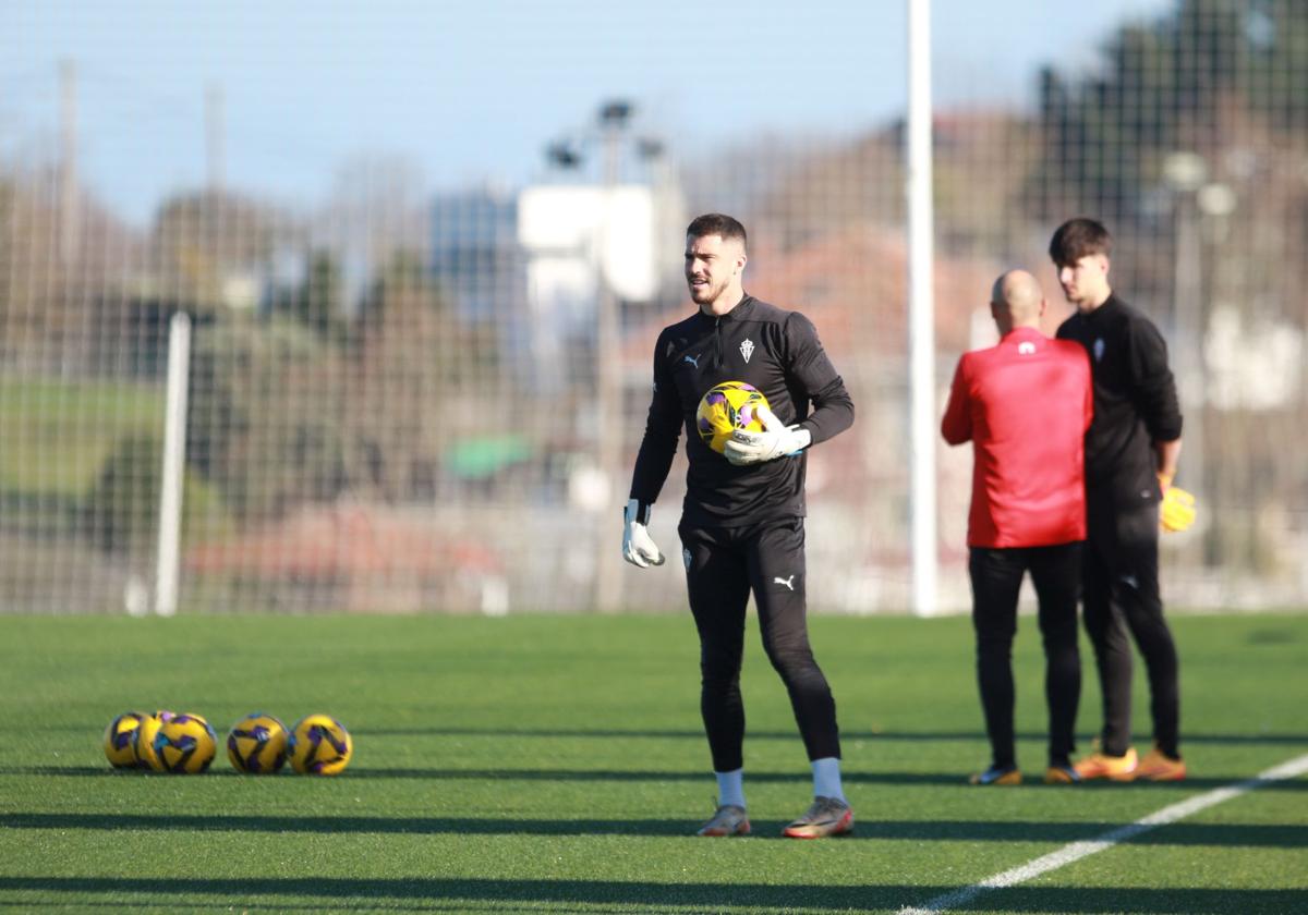 El Sporting de Gijón vuelve a entrenar tras el derbi