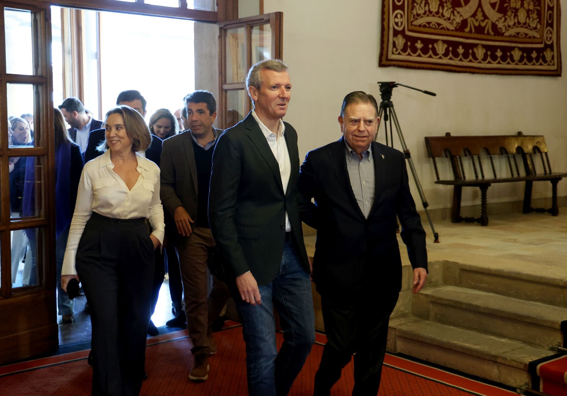 Los barones del Partido Popular, reunidos en Asturias