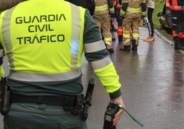 Un herido en un accidente de tráfico entre varios vehículos, en la A-8 a la altura de Colunga