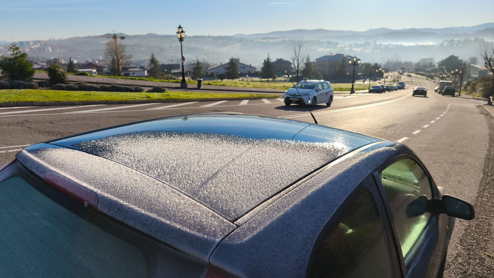 Asturias, bajo cero: el frío invernal llega a la región