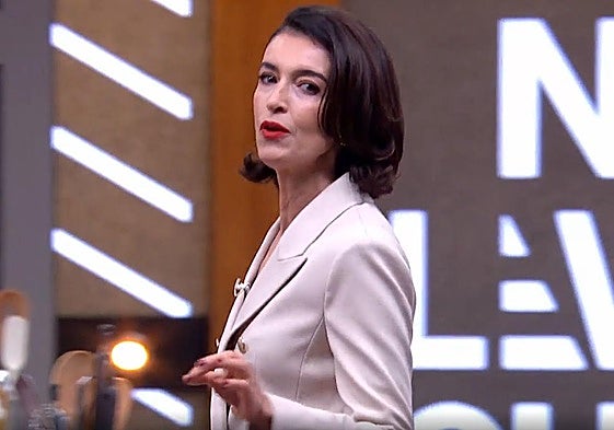Blanca Romero, durante el segundo programa de 'Next level chef'.