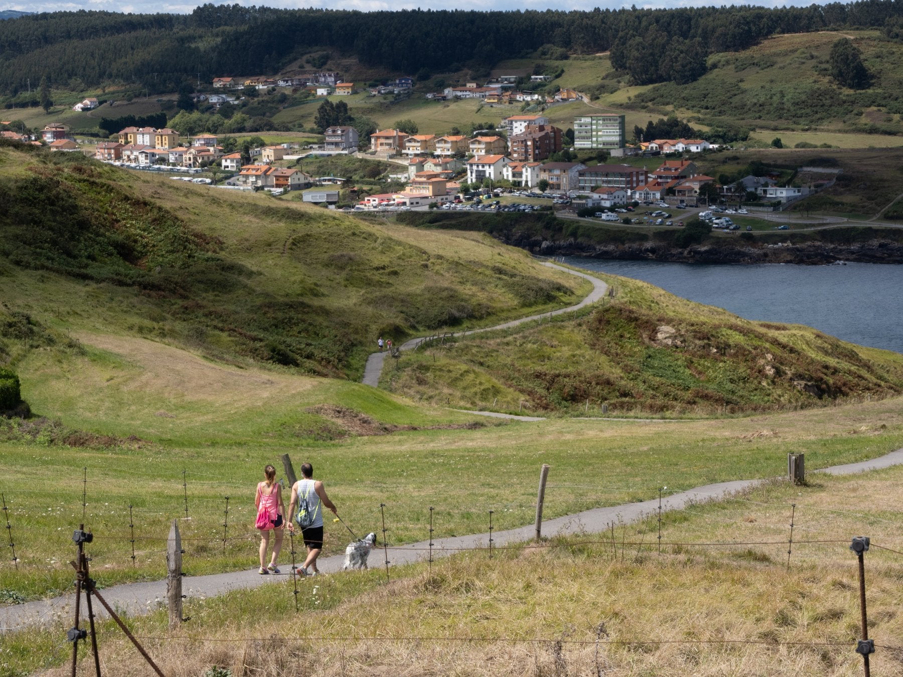 Un tramo de la senda Costa Norte.