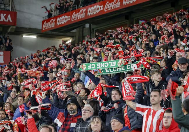 ¿Estuviste en el Sporting - Elche? ¡Búscate!