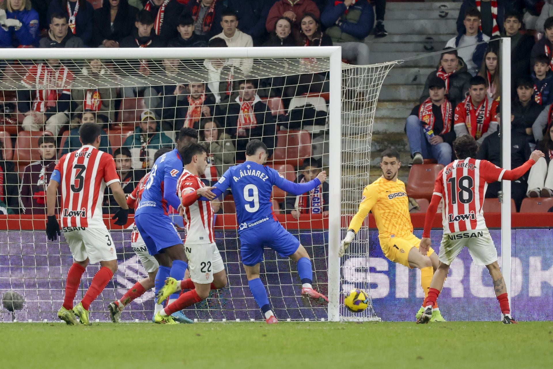 Las mejores imágenes del Sporting de Gijón (1 - 1) Elche