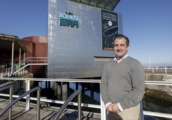 Alejandro Beneit lleva al frente de la dirección del Acuario Bioparc de Gijón desde 2018.