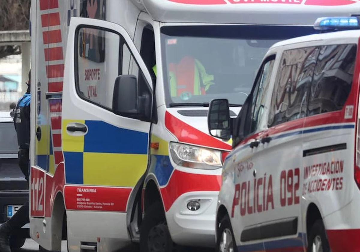 Susto en Gijón por el atropello de una madre y su hijo de tres años cuando cruzaban un paso de cebra