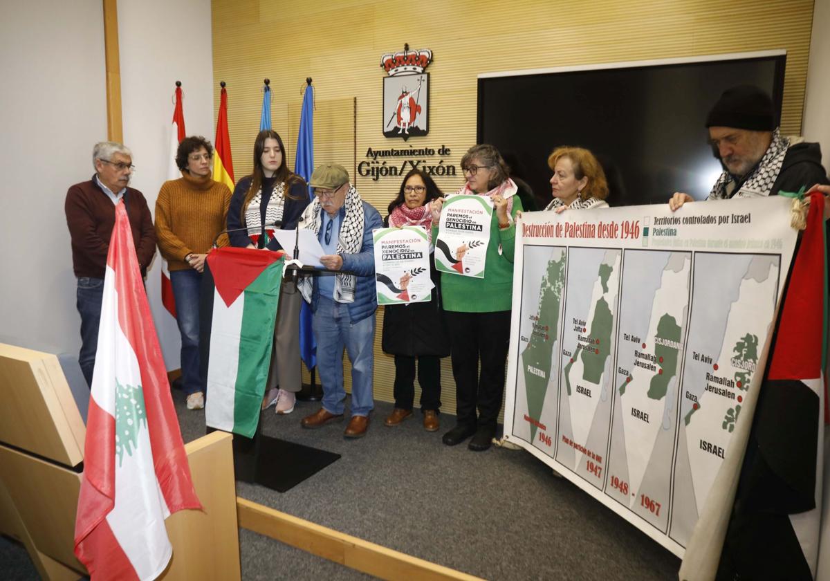 Convocan una protesta en Gijón por Palestina: «El precio de la tregua en Gaza lo paga Cisjordania»