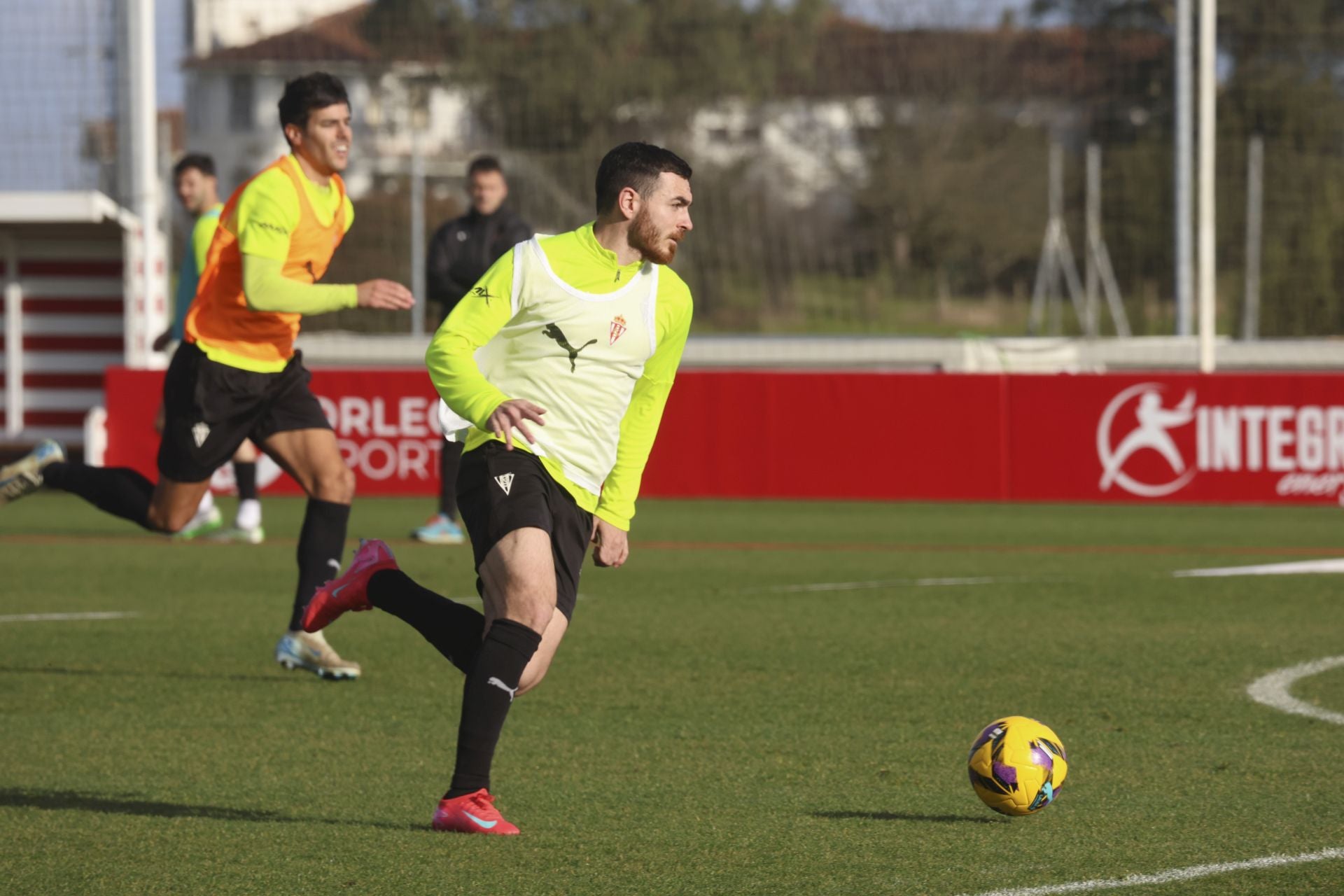 Entrenamiento del Sporting de Gijón (23/01/2025)