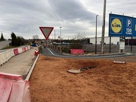 Ámbito de Lugones Norte, donde se proyecta un gran Mercadona, cerca del Lidl.