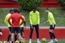 Entrenamiento del Sporting de Gijón (24-01-2025)