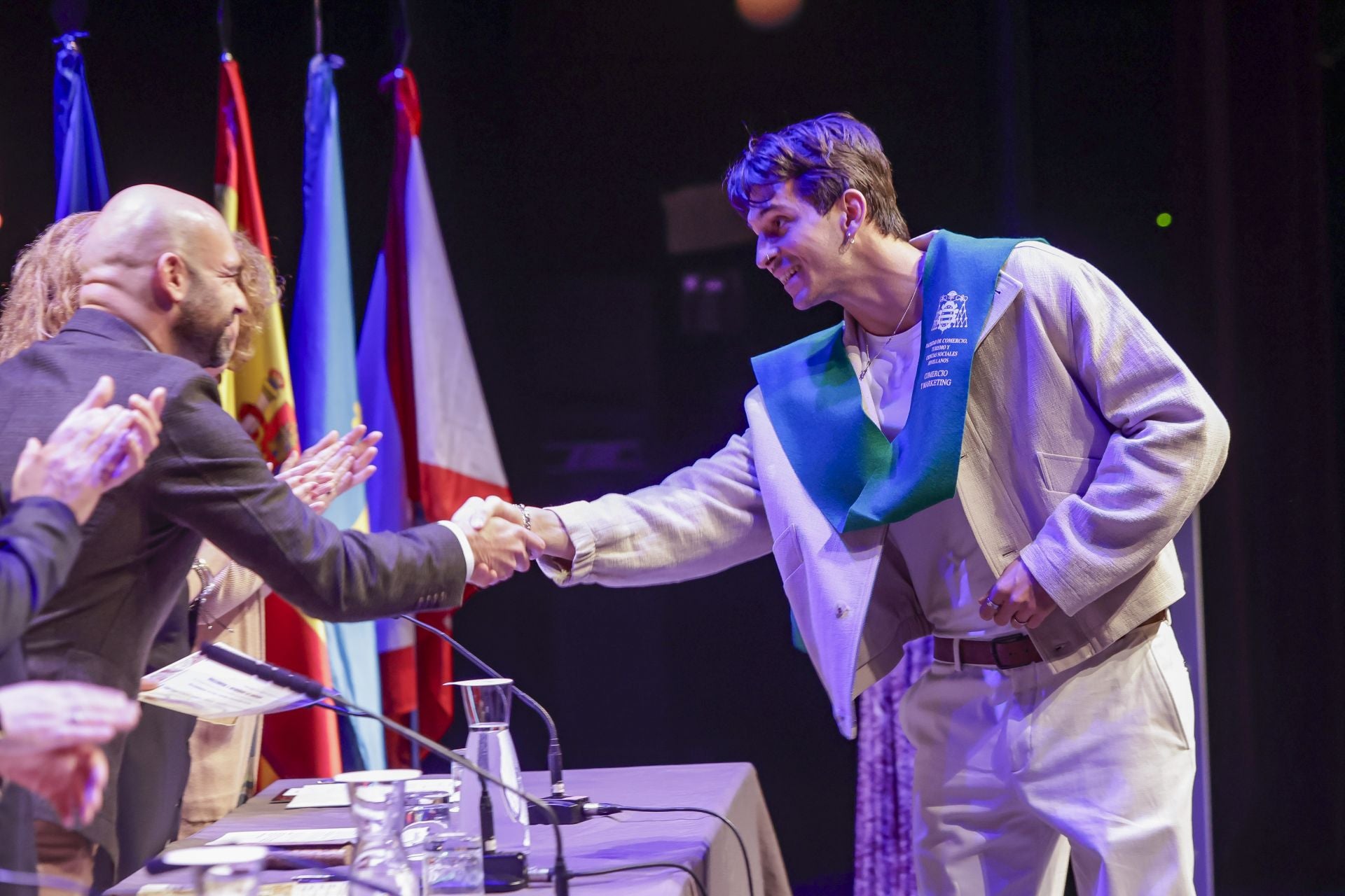 Acto de graduación de los alumnos de la Facultad de Comercio, Turismo y Ciencias Sociales Jovellanos