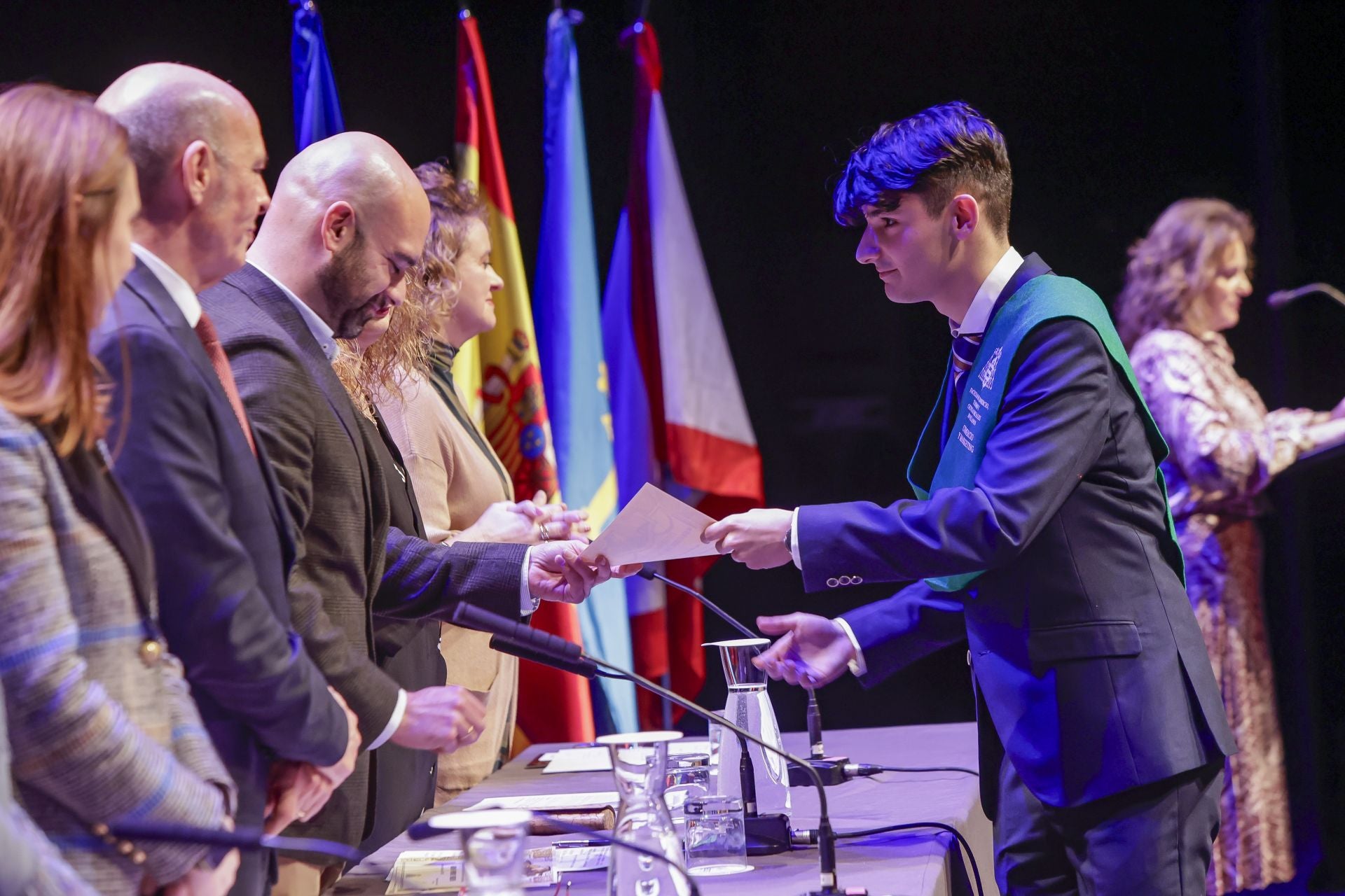 Acto de graduación de los alumnos de la Facultad de Comercio, Turismo y Ciencias Sociales Jovellanos