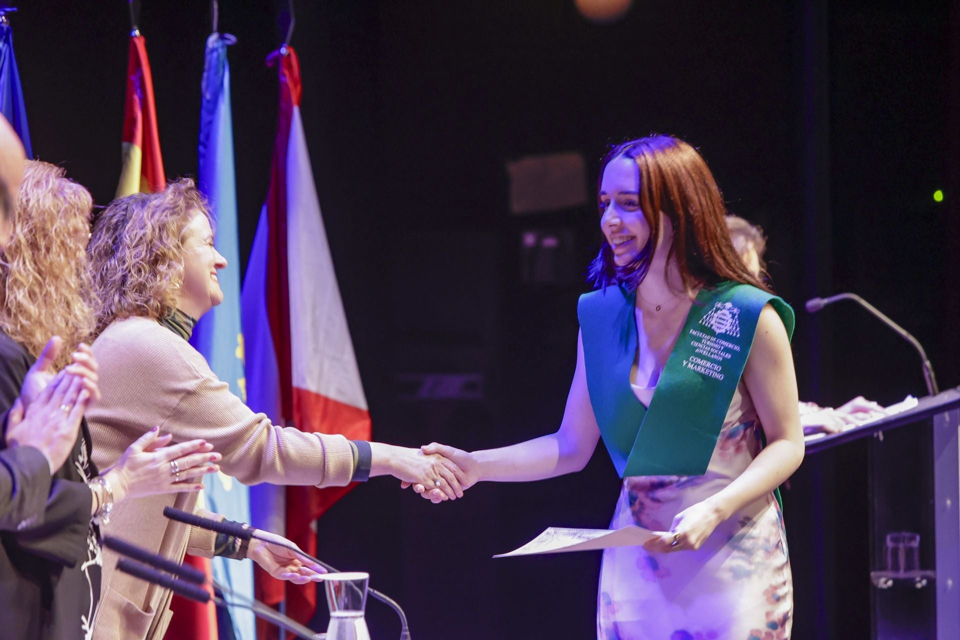 Acto de graduación de los alumnos de la Facultad de Comercio, Turismo y Ciencias Sociales Jovellanos