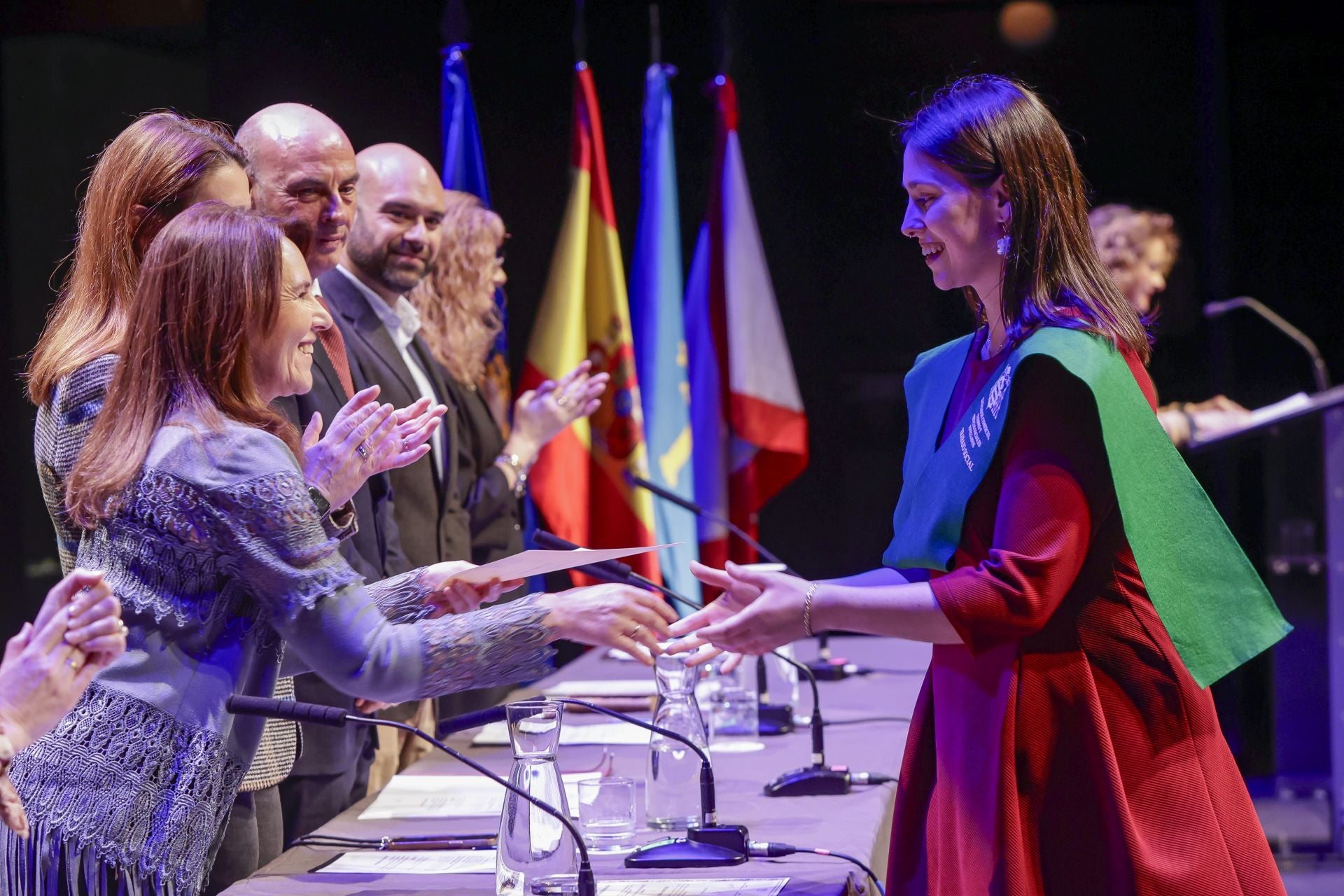 Acto de graduación de los alumnos de la Facultad de Comercio, Turismo y Ciencias Sociales Jovellanos