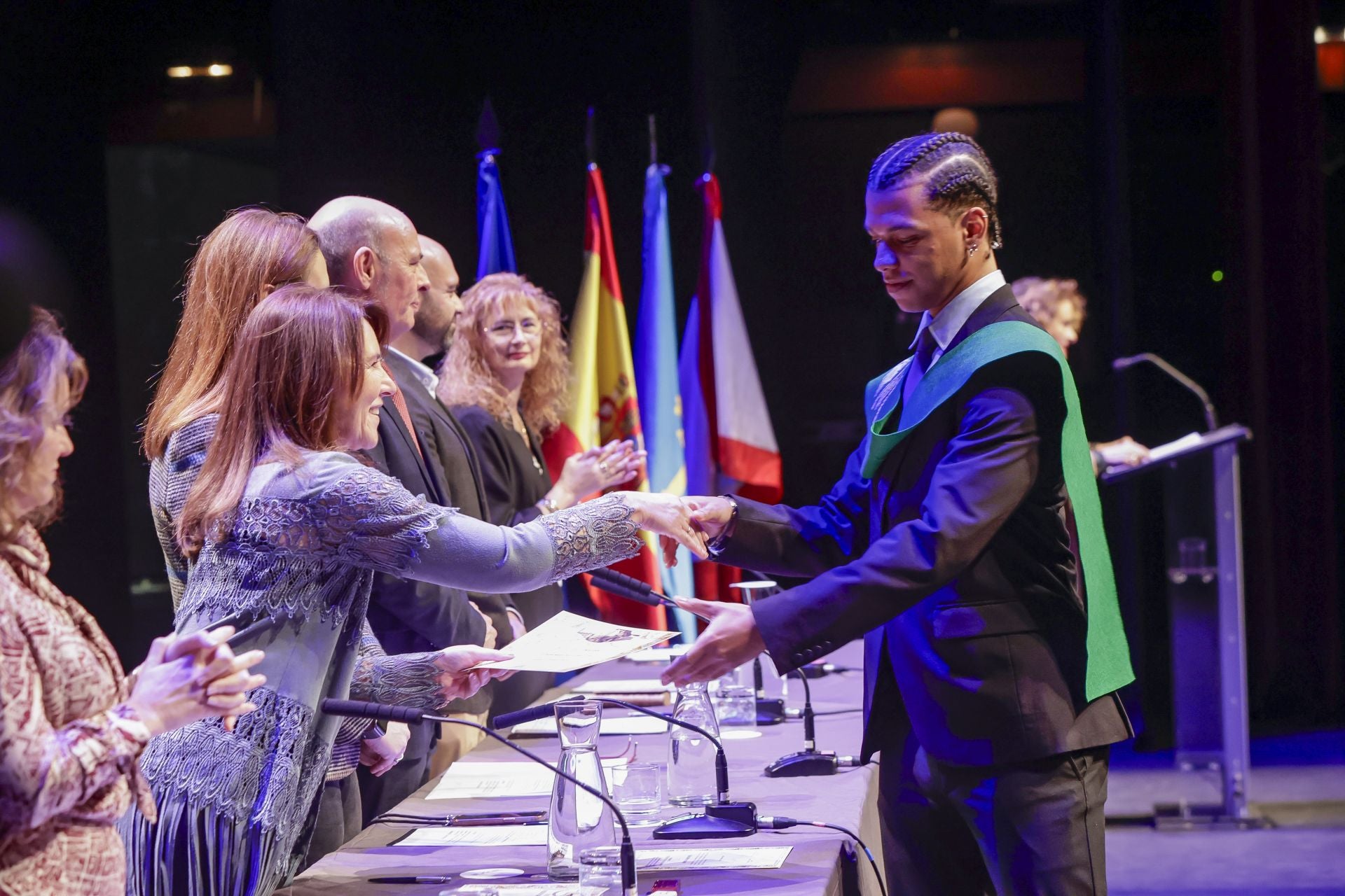 Acto de graduación de los alumnos de la Facultad de Comercio, Turismo y Ciencias Sociales Jovellanos