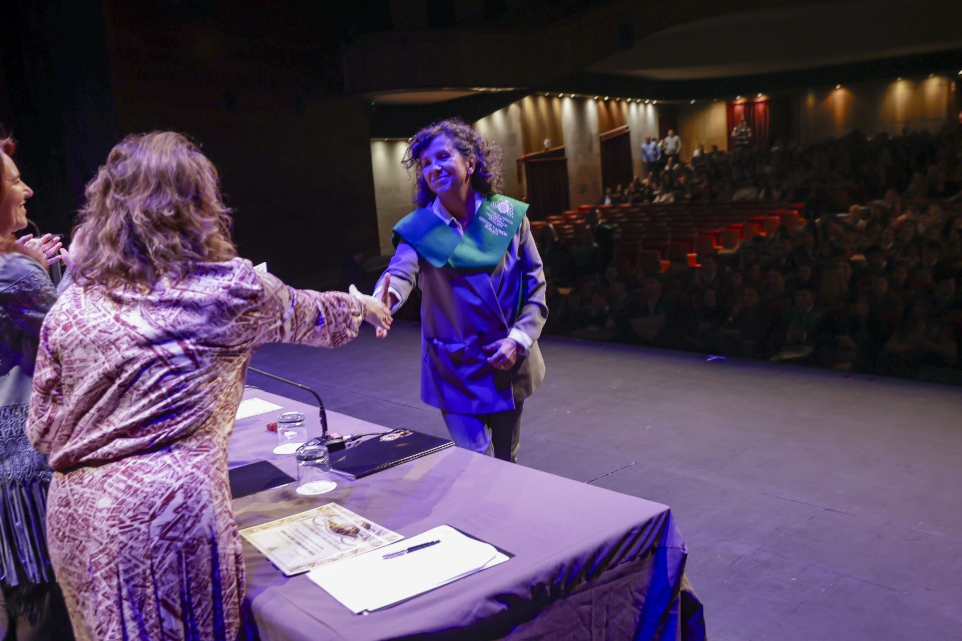 Acto de graduación de los alumnos de la Facultad de Comercio, Turismo y Ciencias Sociales Jovellanos