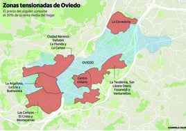 La demanda de viviendas de alquiler en Oviedo ha crecido «un 600% en los últimos años»