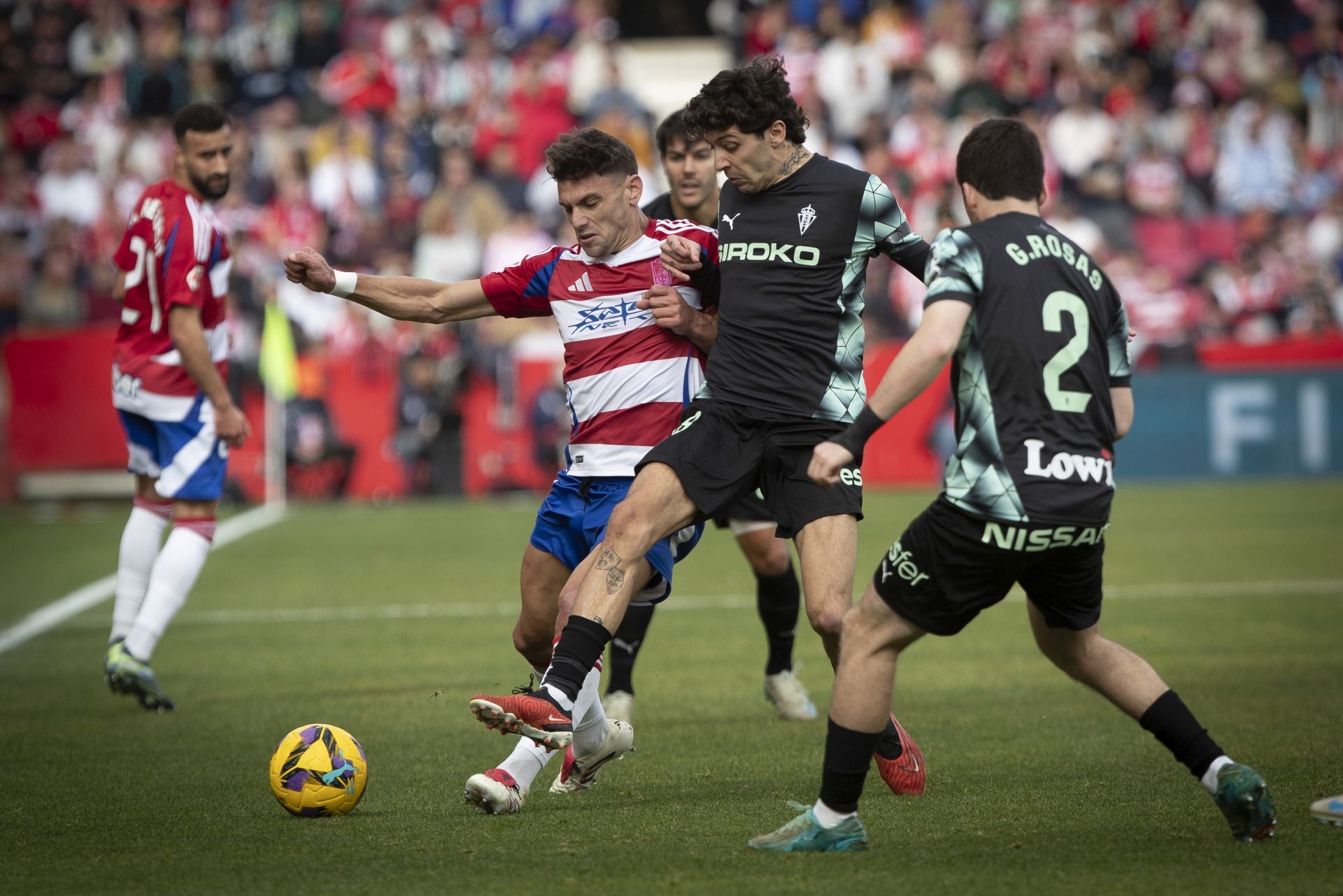 Las mejores jugadas del Granada - Sporting