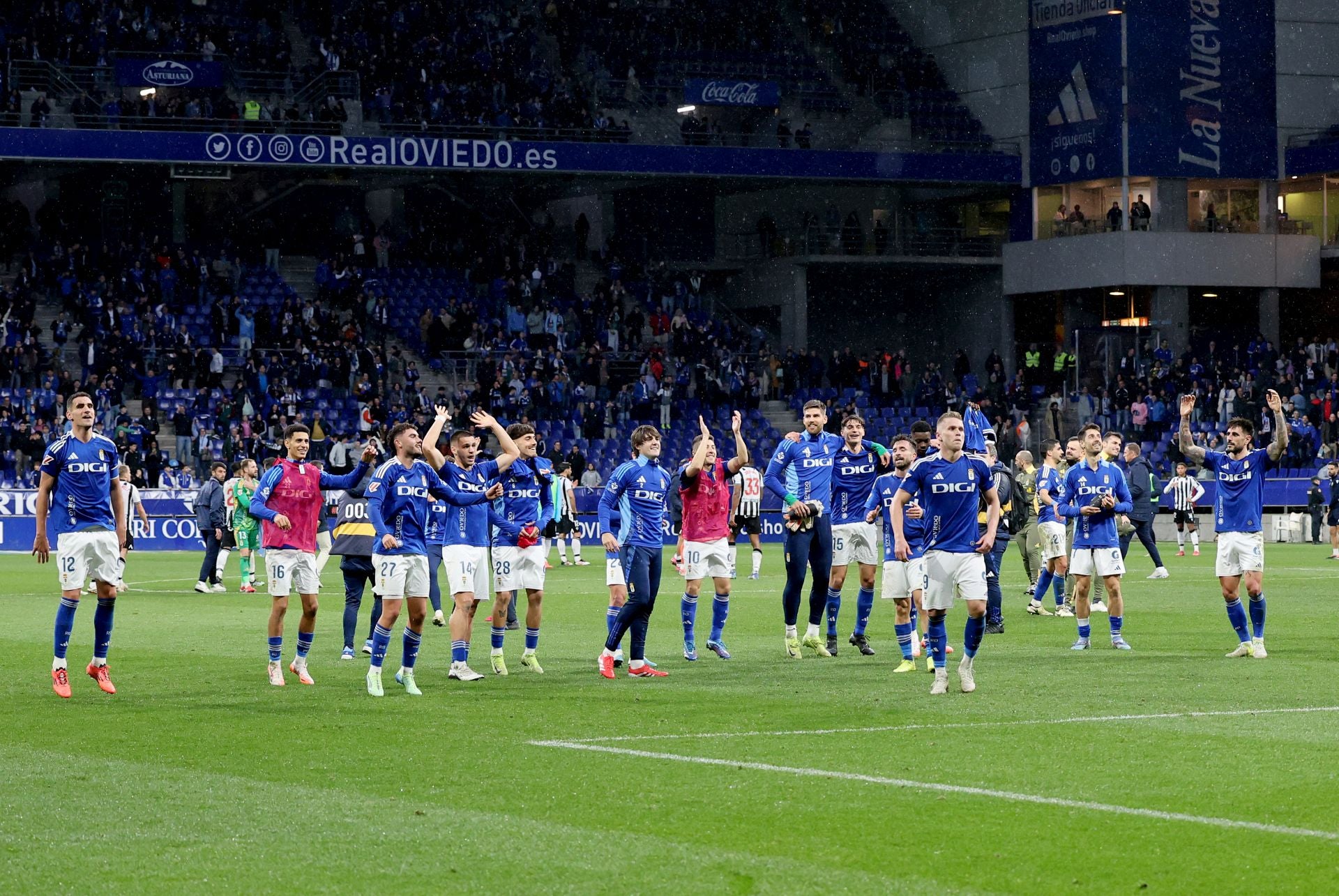 El Real Oviedo 1-0 Castellón, en imágenes