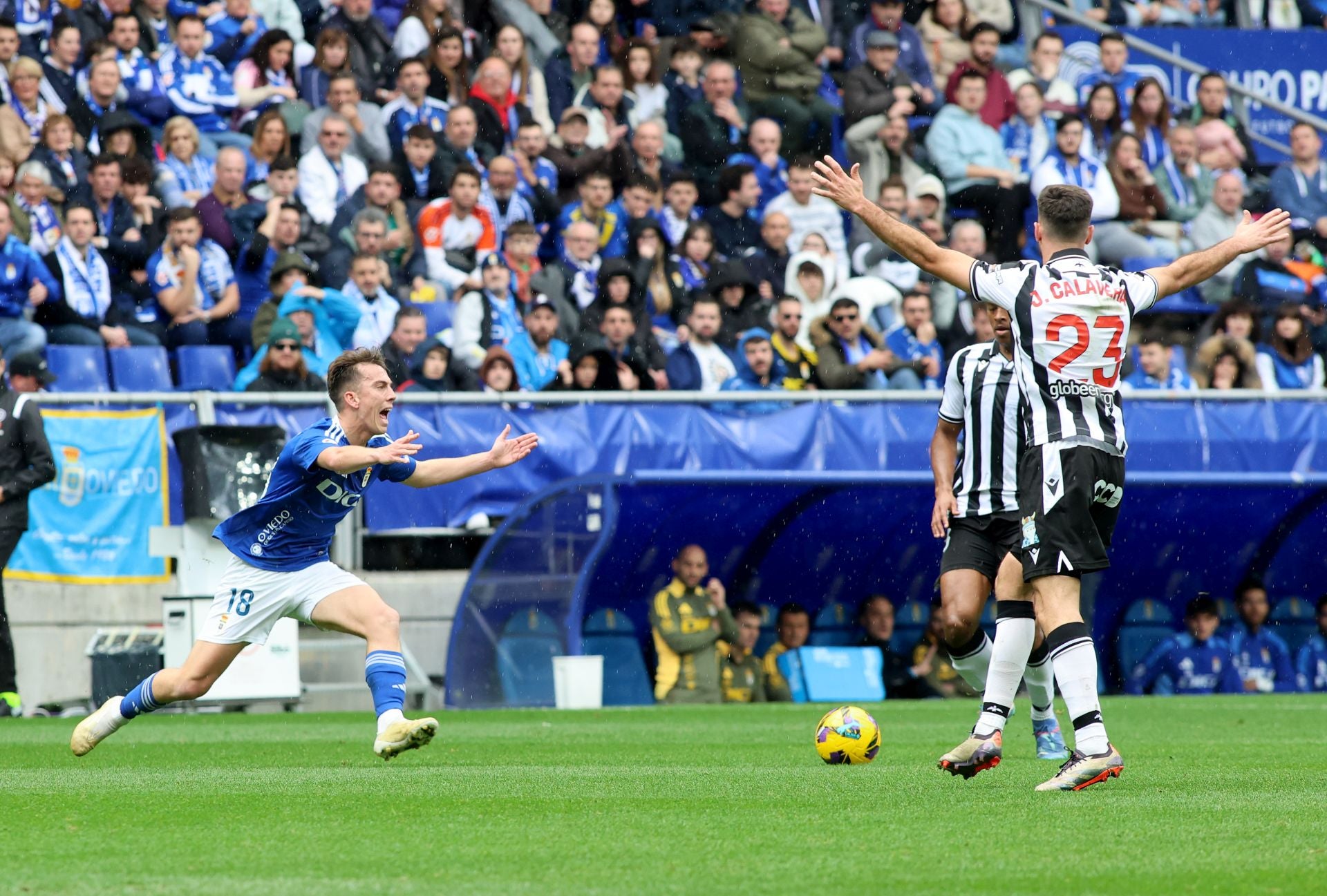 El Real Oviedo 1-0 Castellón, en imágenes