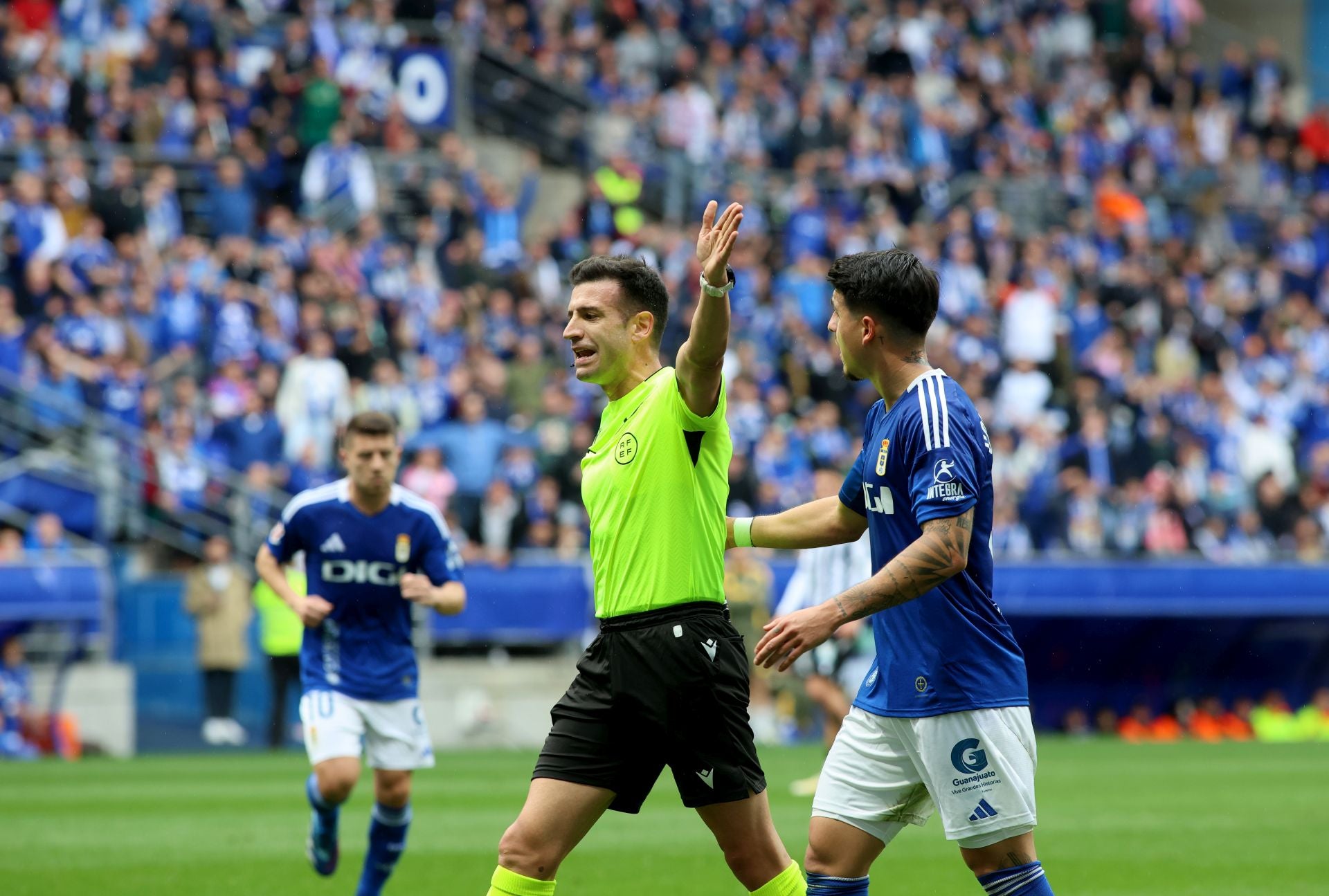 El Real Oviedo 1-0 Castellón, en imágenes