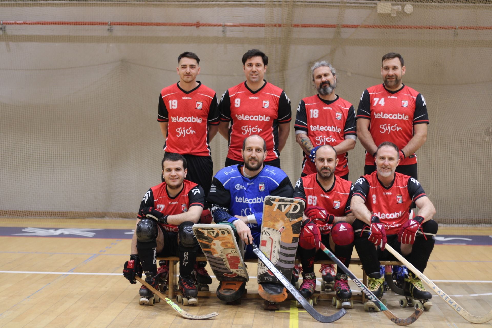 El Telecable Gijón Hockey presenta a todos sus equipos