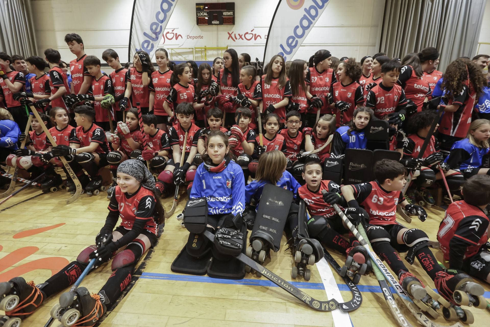 El Telecable Gijón Hockey presenta a todos sus equipos