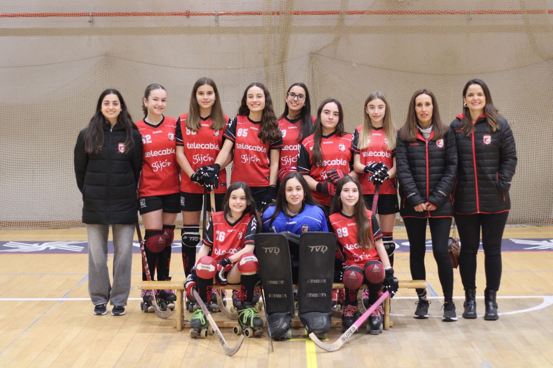 El Telecable Gijón Hockey presenta a todos sus equipos