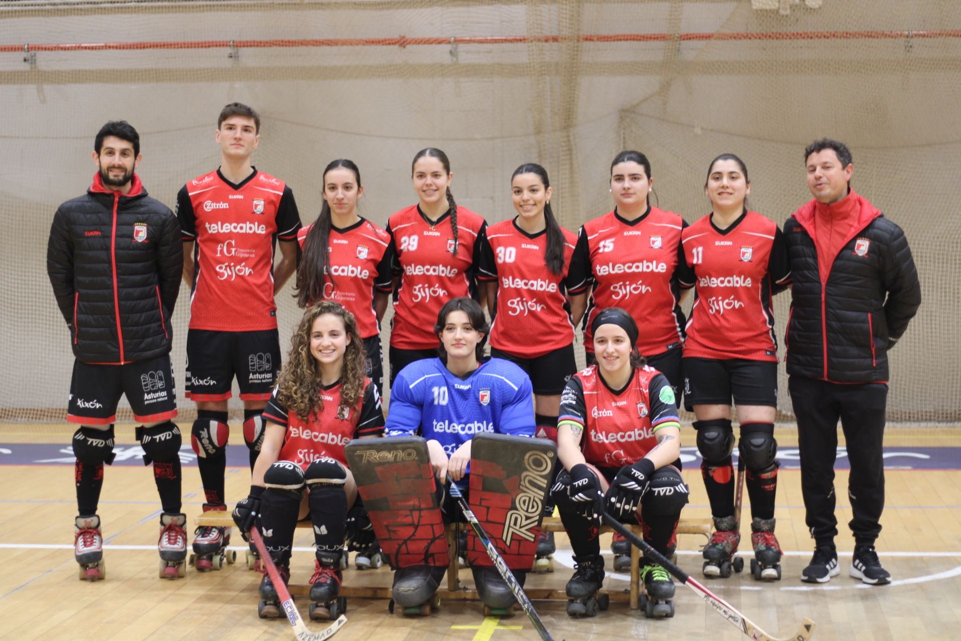 El Telecable Gijón Hockey presenta a todos sus equipos