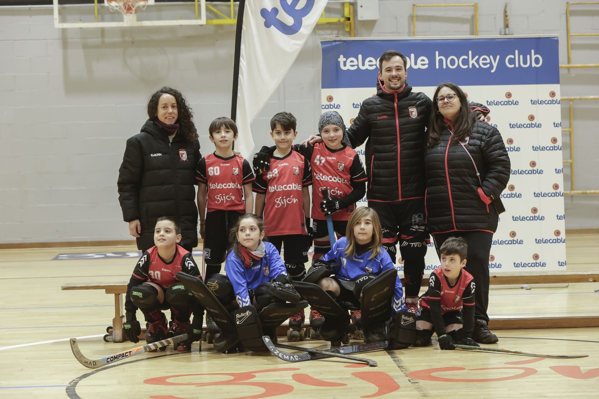 El Telecable Gijón Hockey presenta a todos sus equipos