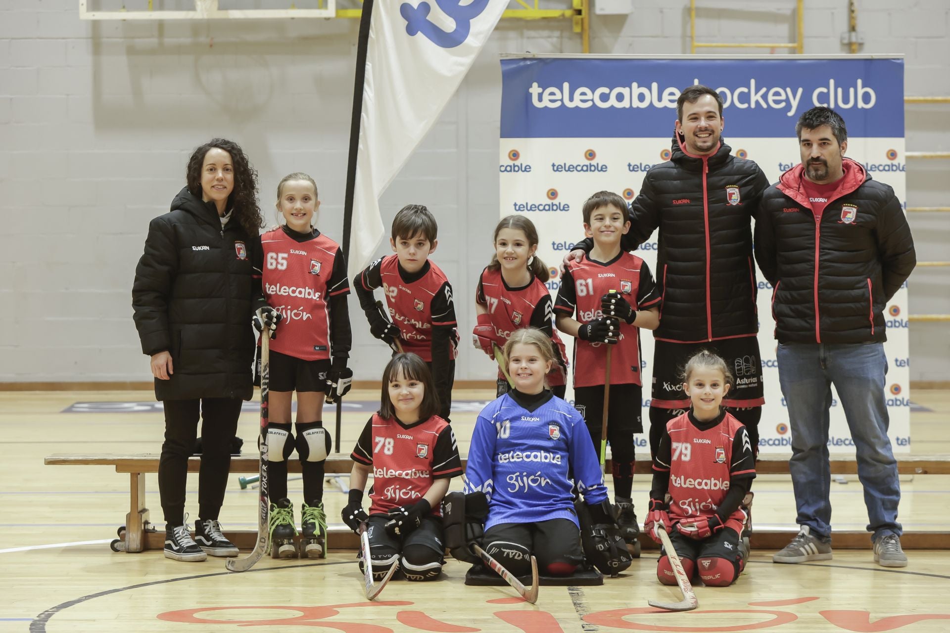 El Telecable Gijón Hockey presenta a todos sus equipos