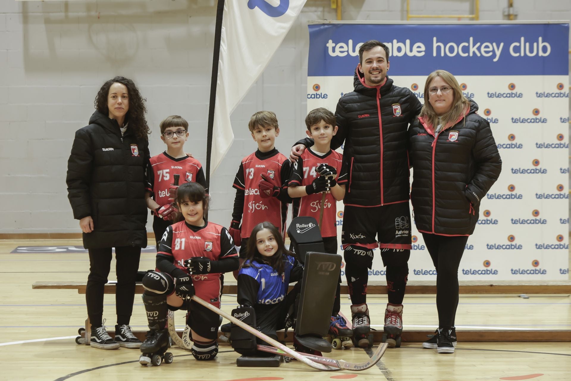 El Telecable Gijón Hockey presenta a todos sus equipos