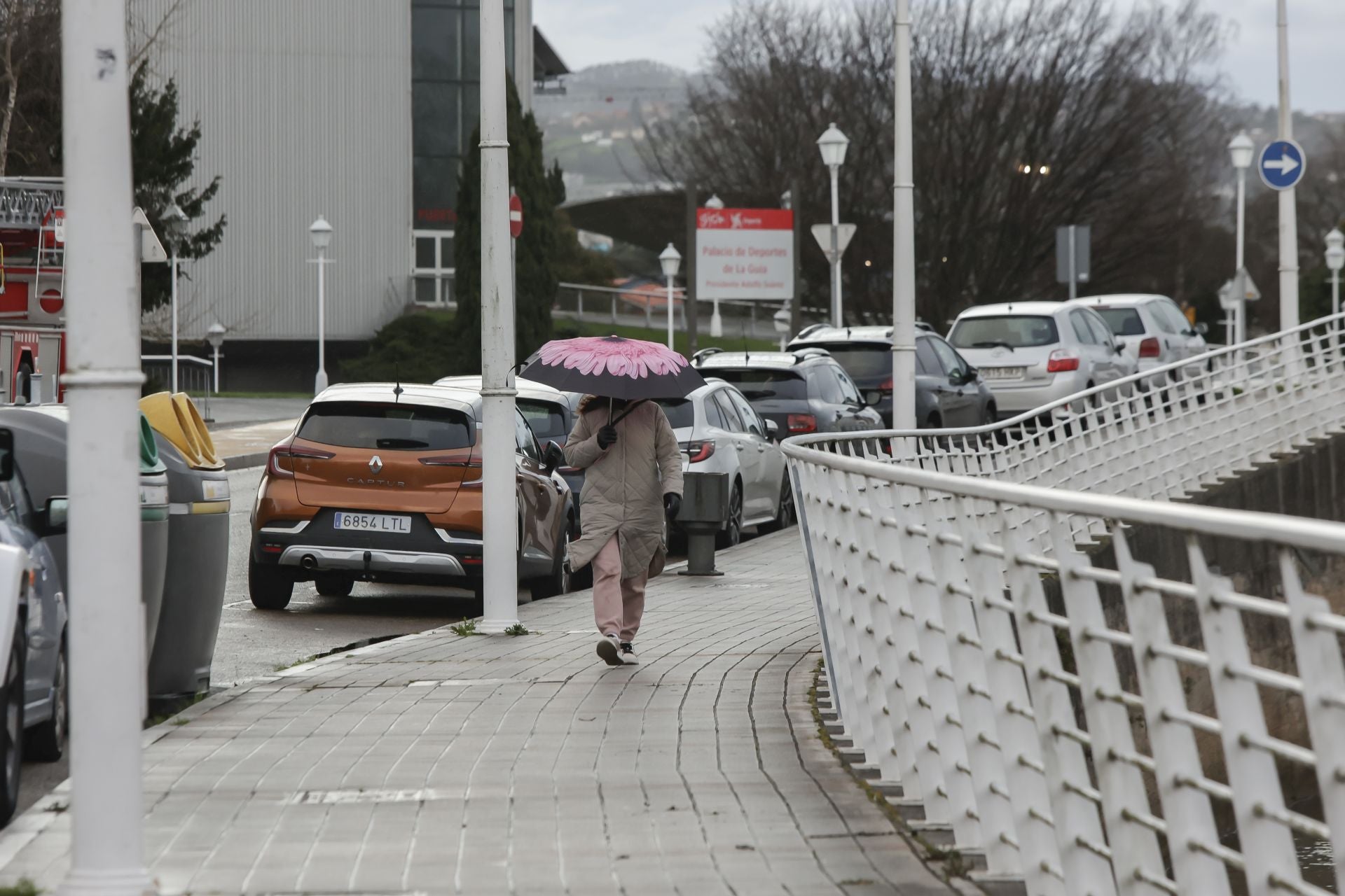 Nieve y mucho viento en Asturias por los últimos coletazos de &#039;Herminia&#039;