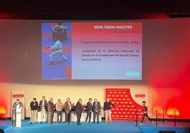 Corvera rinde homenaje a sus deportistas