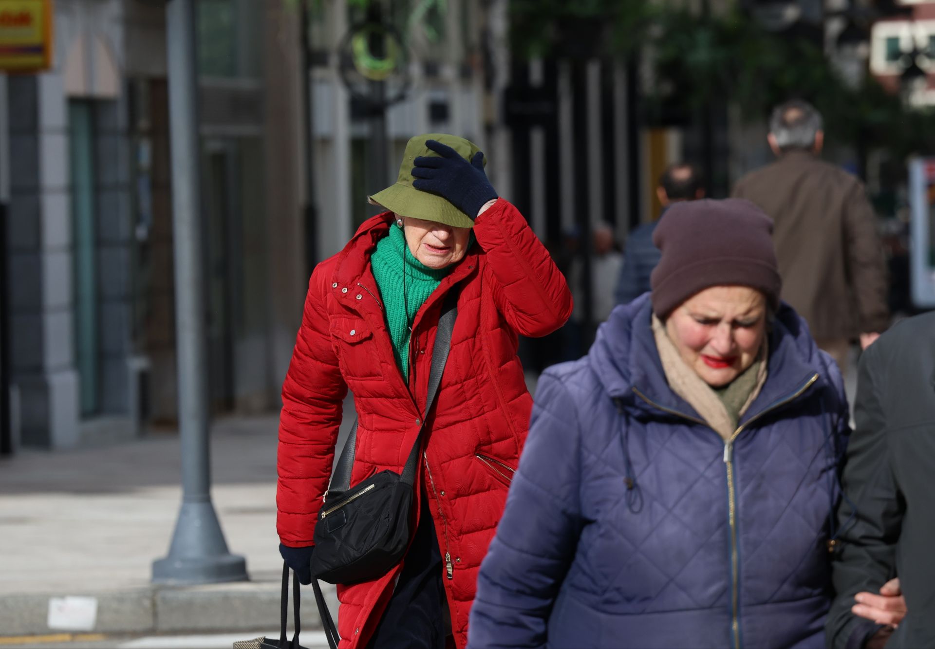 Nieve y mucho viento en Asturias por los últimos coletazos de &#039;Herminia&#039;