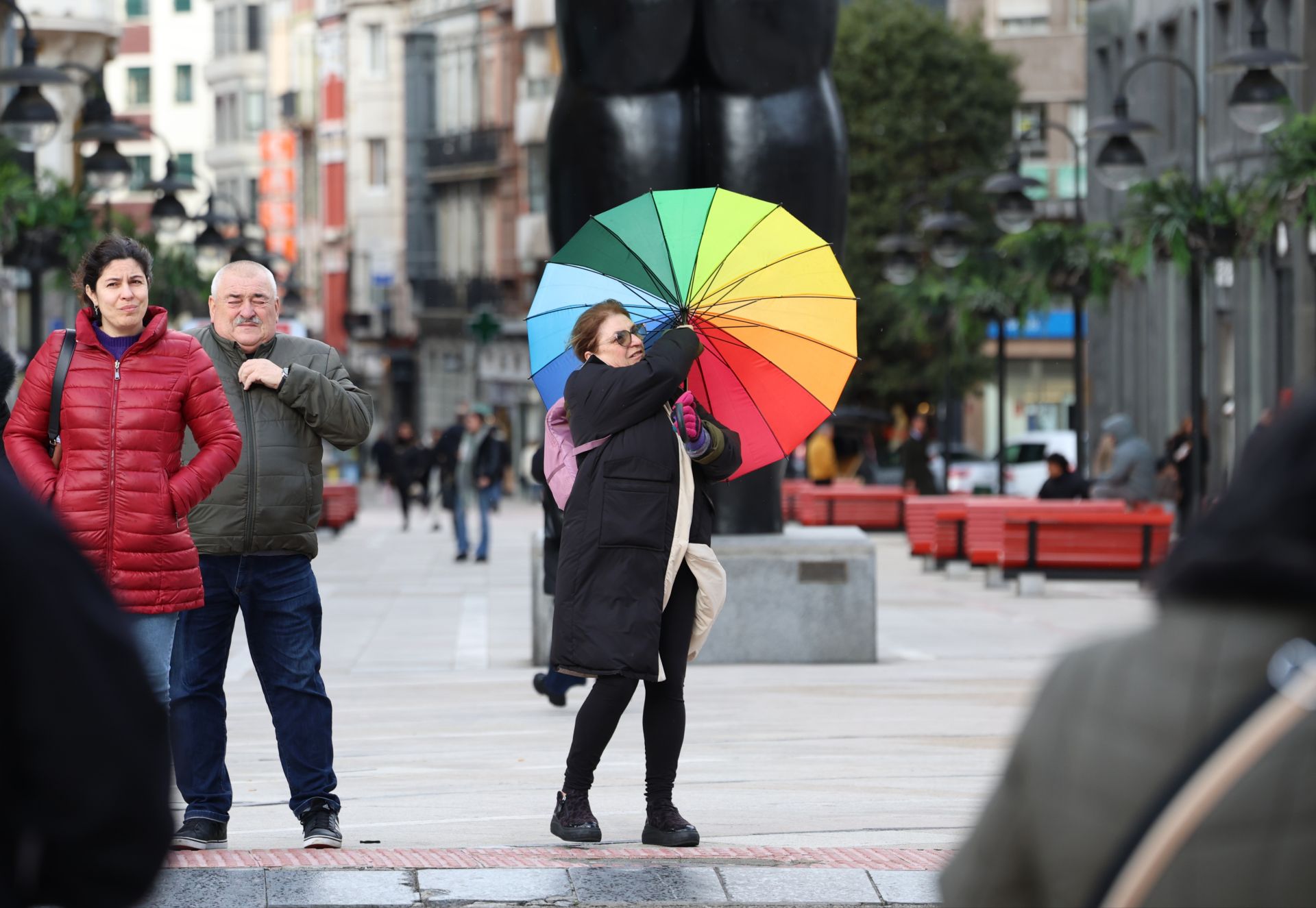 Nieve y mucho viento en Asturias por los últimos coletazos de &#039;Herminia&#039;