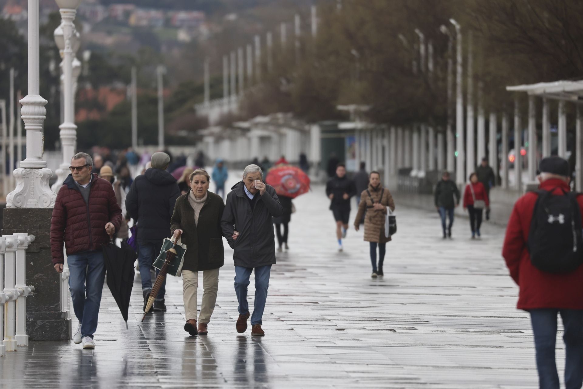 Los estragos de &#039;Ivo&#039;, la nueva borrasca que azota Asturias