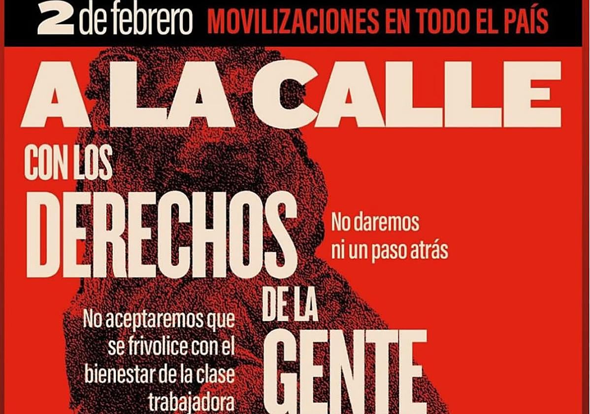 UGT y CC OO mantienen las movilizaciones del domingo en Gijón a pesar ...