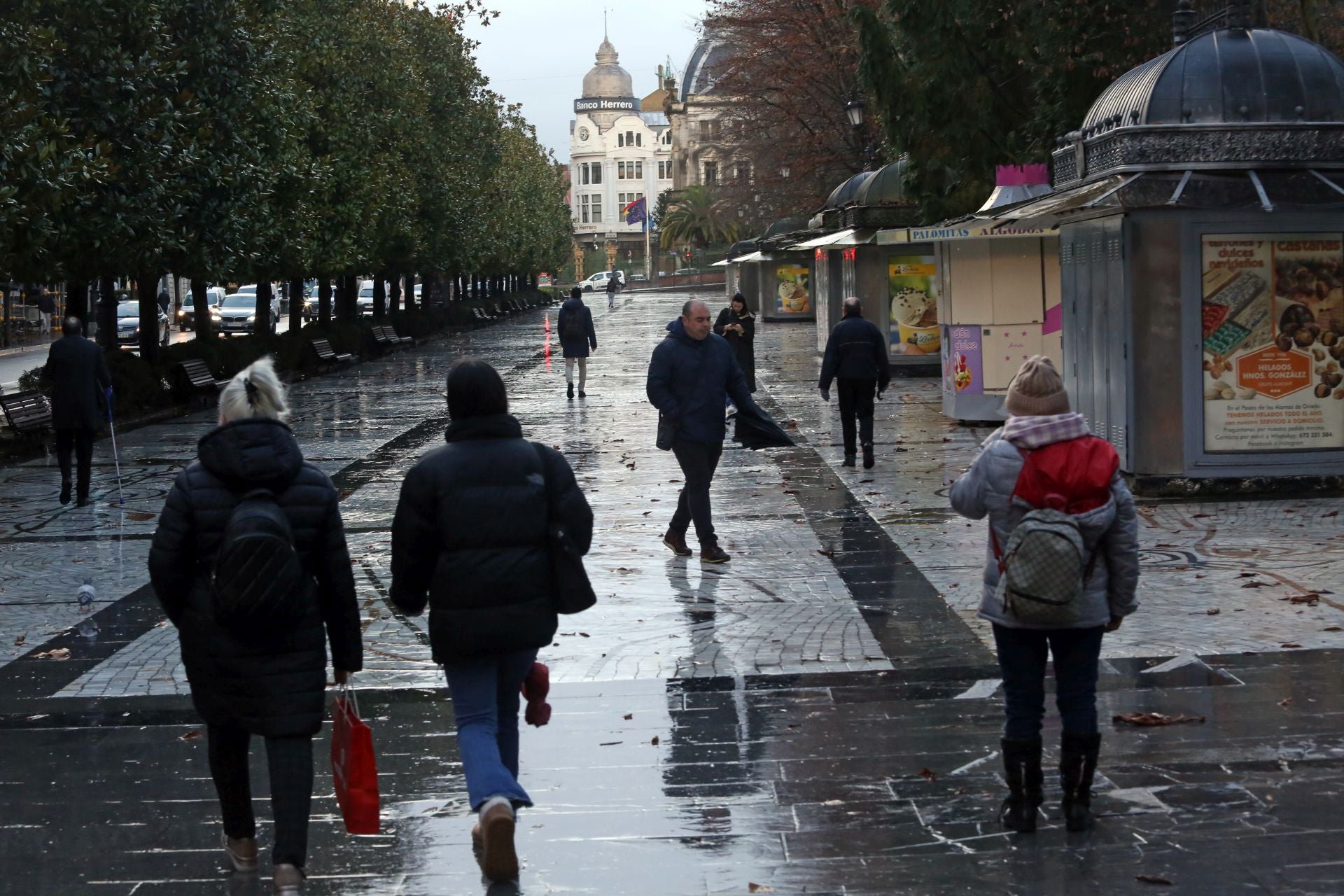 Nieve, mucho viento y fuerte oleaje en Asturias por cupla de &#039;Ivo&#039;