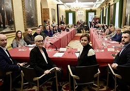 Reunión del Consejo Social de la Ciudad de Gijón.
