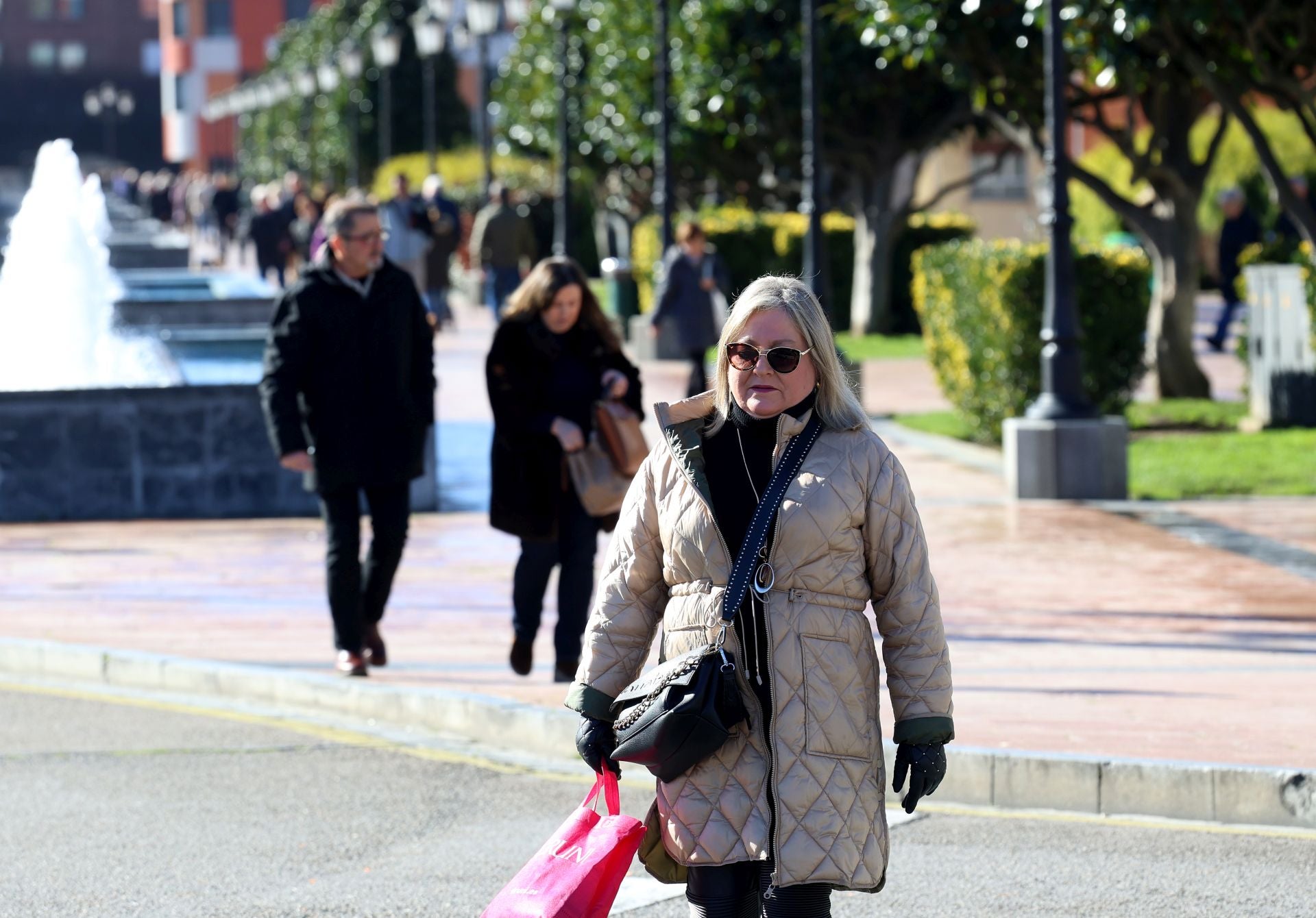 Asturias exhibe una estampa de contrastes: frío, nieve, heladas y sol