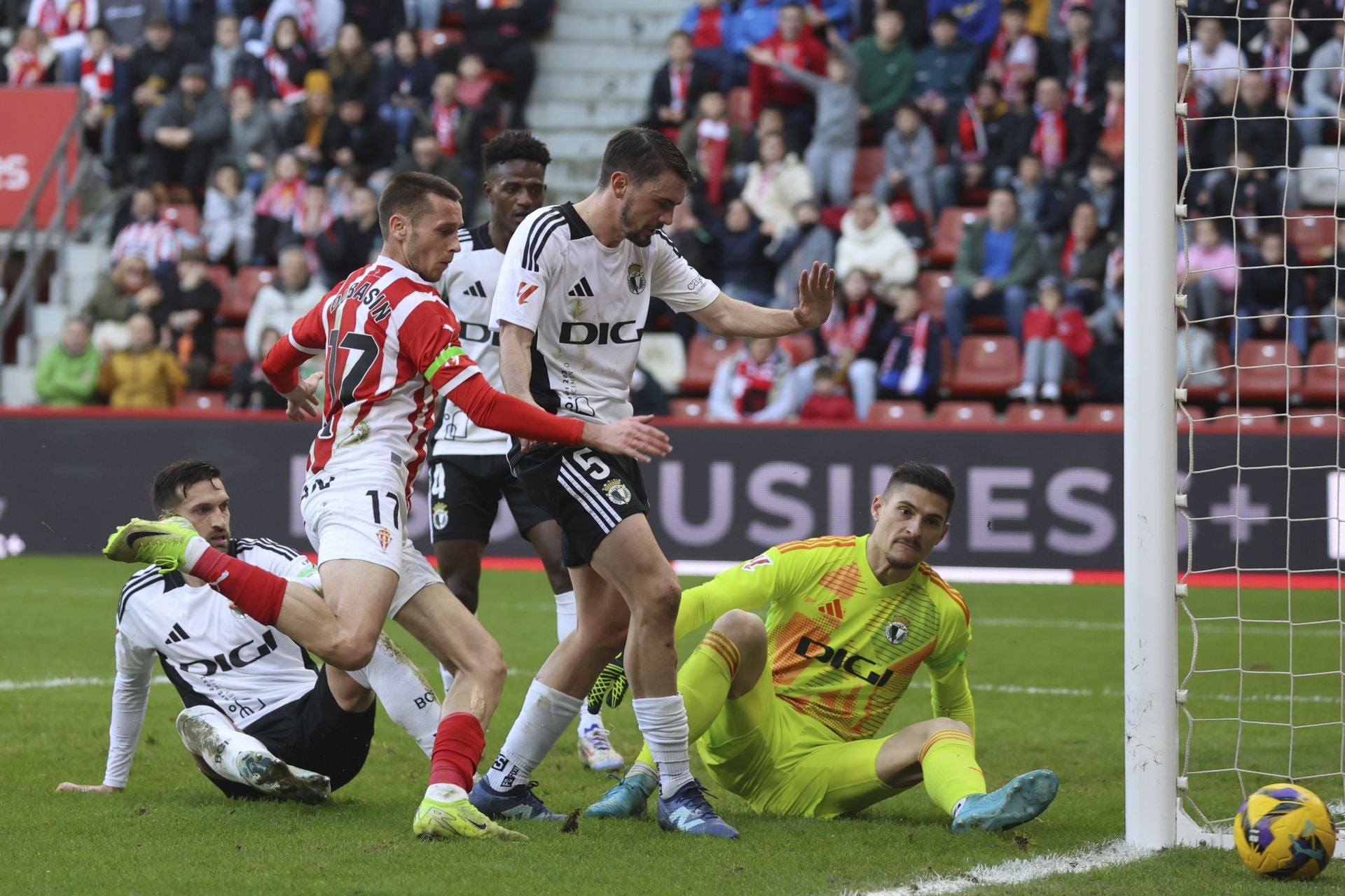 Las mejores jugadas del Sporting de Gijón - Burgos