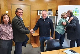 Reunión de Medio Rural con el Colegio de Veterinarios de Asturias.