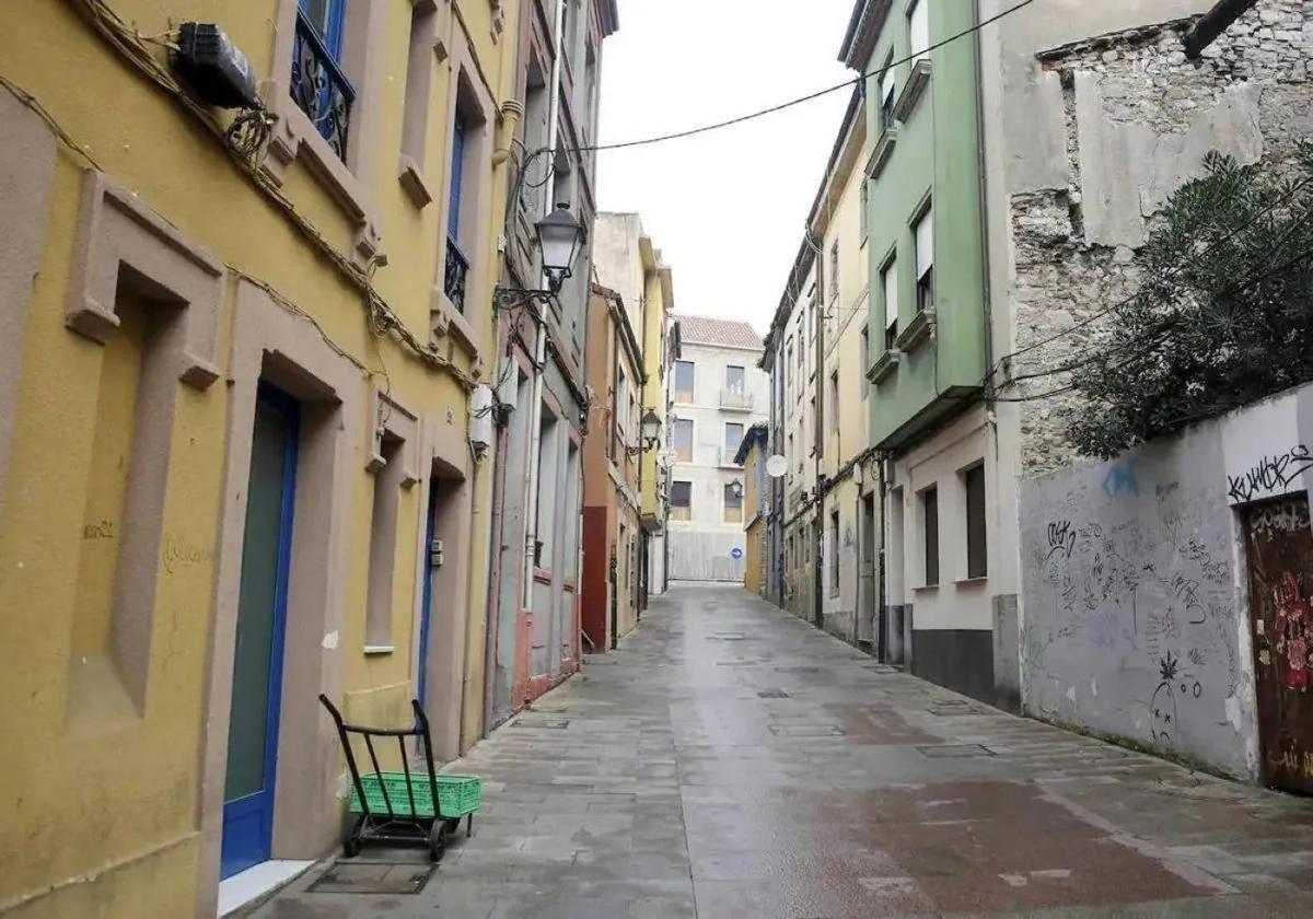 Cimavilla, una de las zonas de viviendas de uso turístico de Gijón.