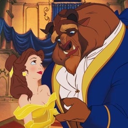 b ) La Bella y la Bestia