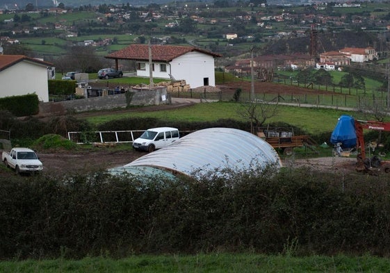 Terrenos en los que se están realizando los sondeos.