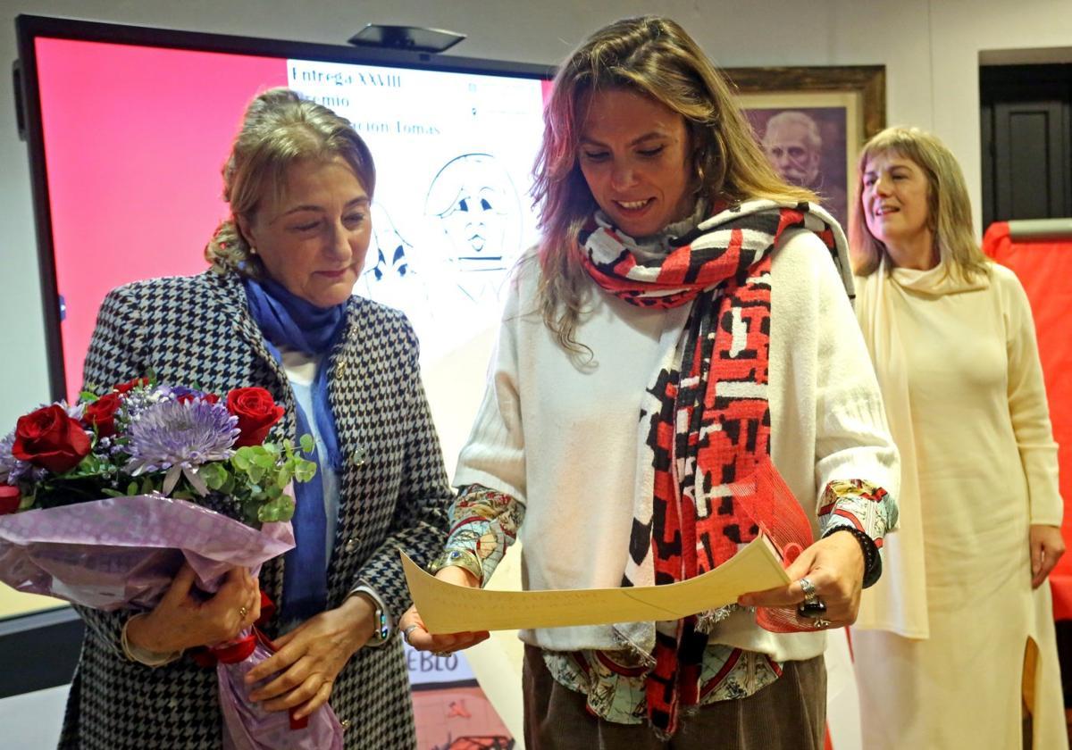 Delia Losa, Lourdes Pastor y Marisa Ponga.