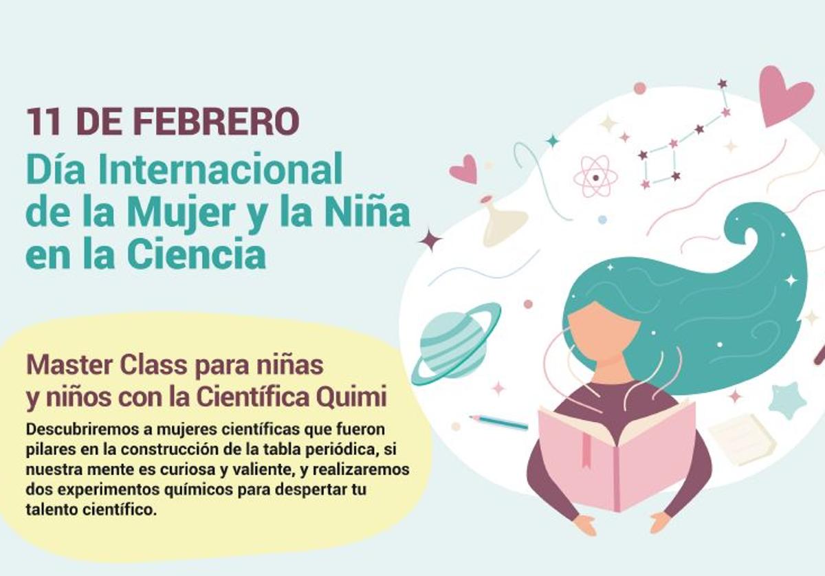 Masterclass para niños y niñas con la Científica Quimi