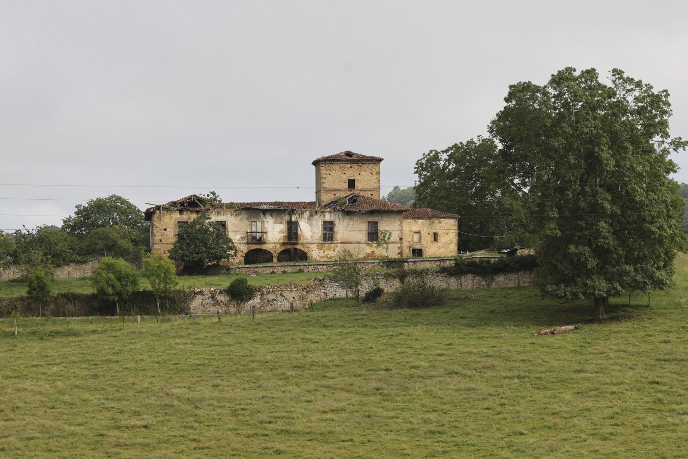 El Palacio de Aramil, en Siero.